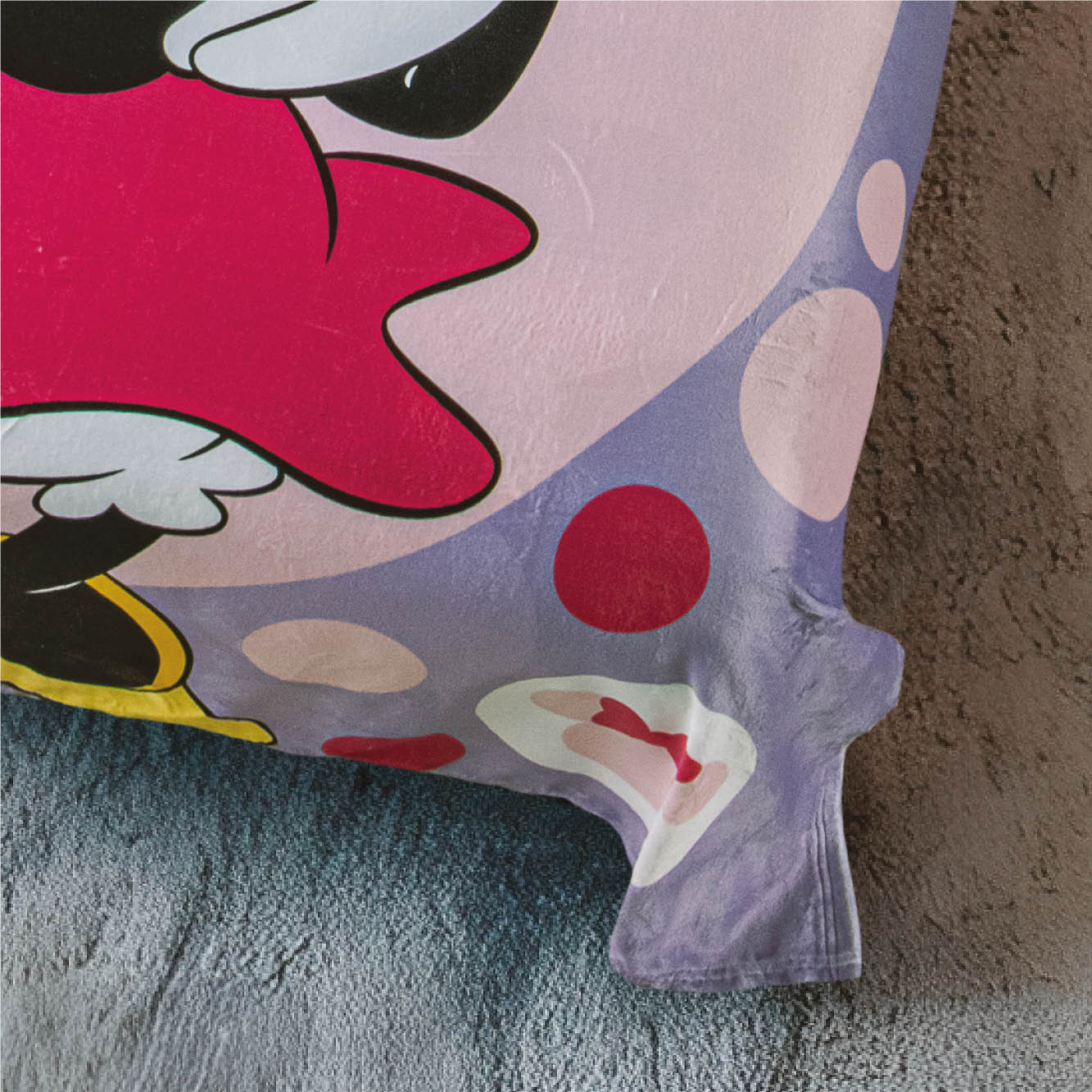 Cobertor Ligero Ultrasuave Minnie Cute Mat/Ind Concord 