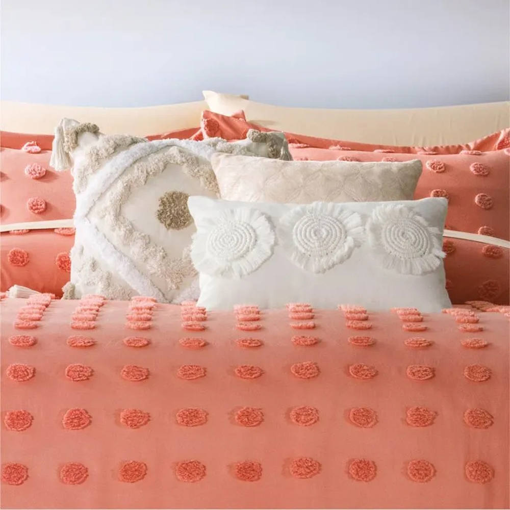 Edredón Lavable Tufted Giselle Mat/Qs Poliéster Concord