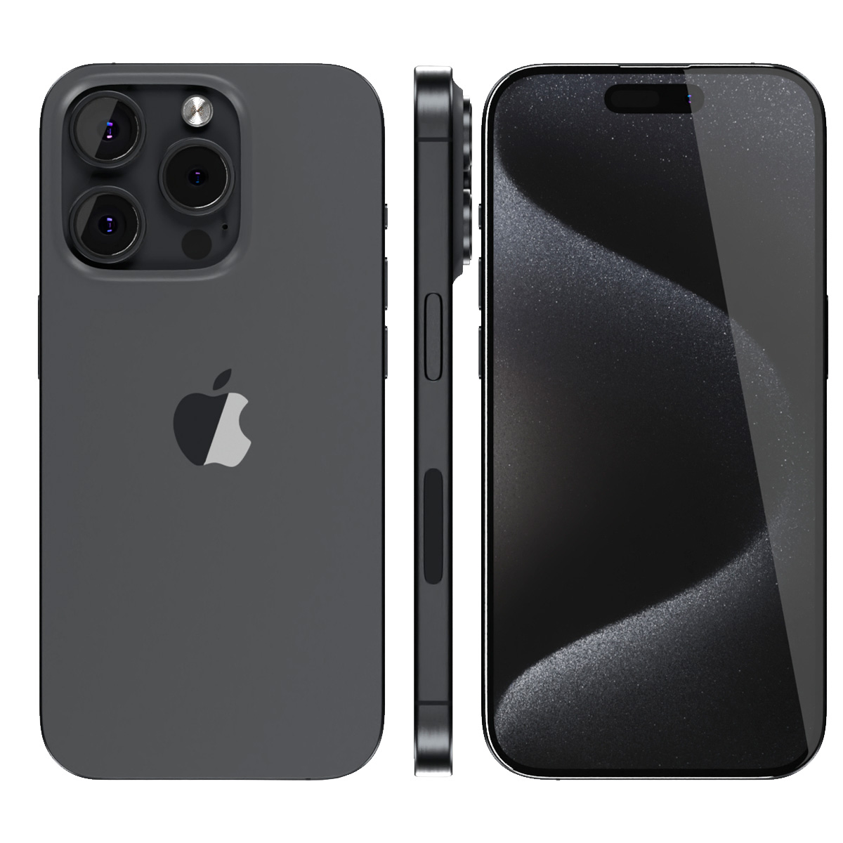 Apple iPhone 15 Pro 512Gb Titanio Negro Reacondicionado Grado A eSIM
