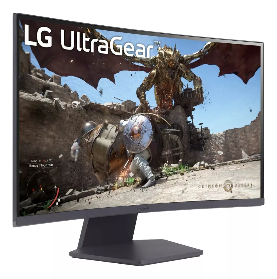 MONITOR LG 27" CURVO QHD FREESYNC 180HZ 1MS HDMI DP 27GS60QC-B 