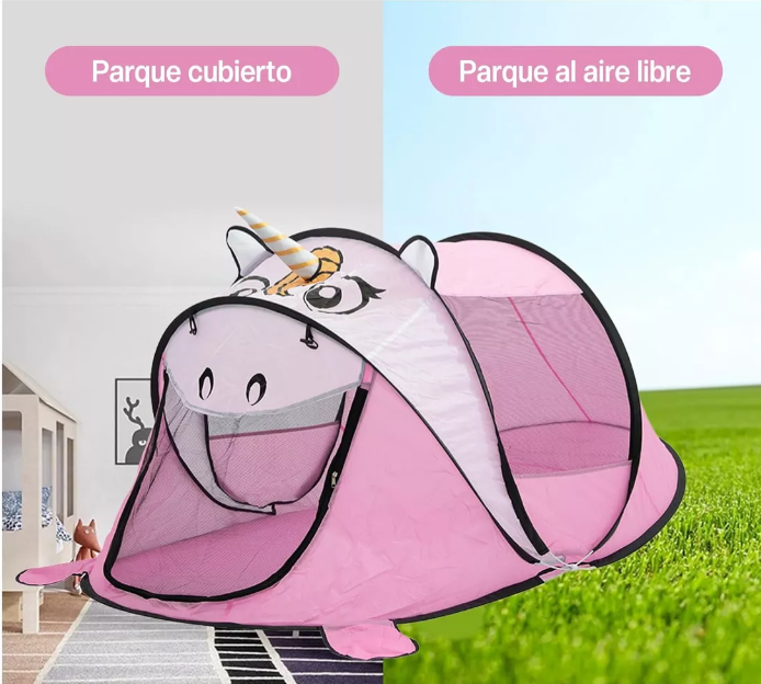 Carpa De Playa Para Niños,carpa Plegable De Dibujos Animados