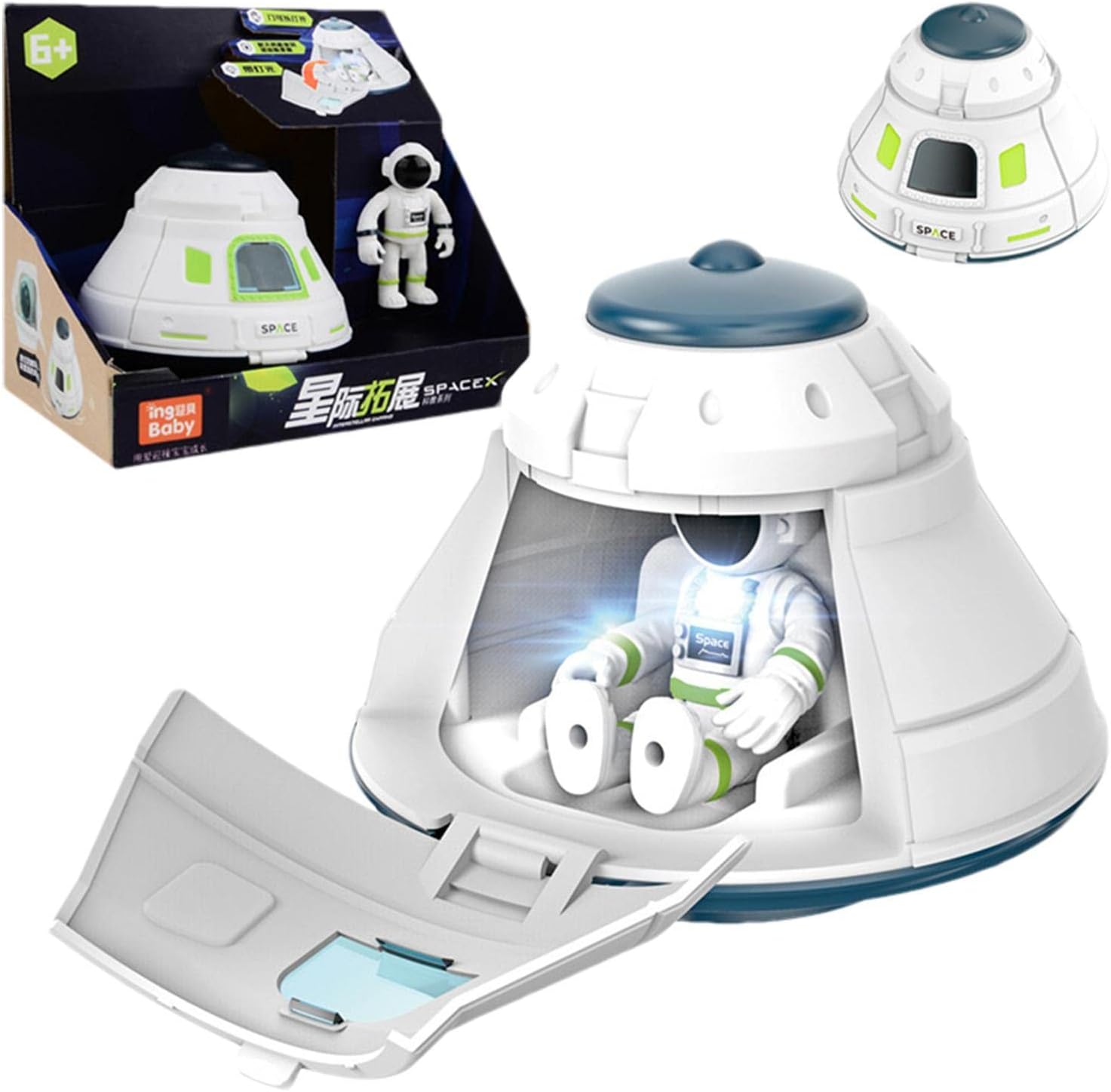 Juguetes Astronauta luz y Sonido Carro 
