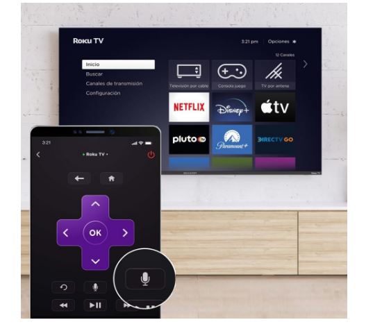 TV Sharp 50 Pulgadas Roku 4K UHD LED 4T-C50DL7UR