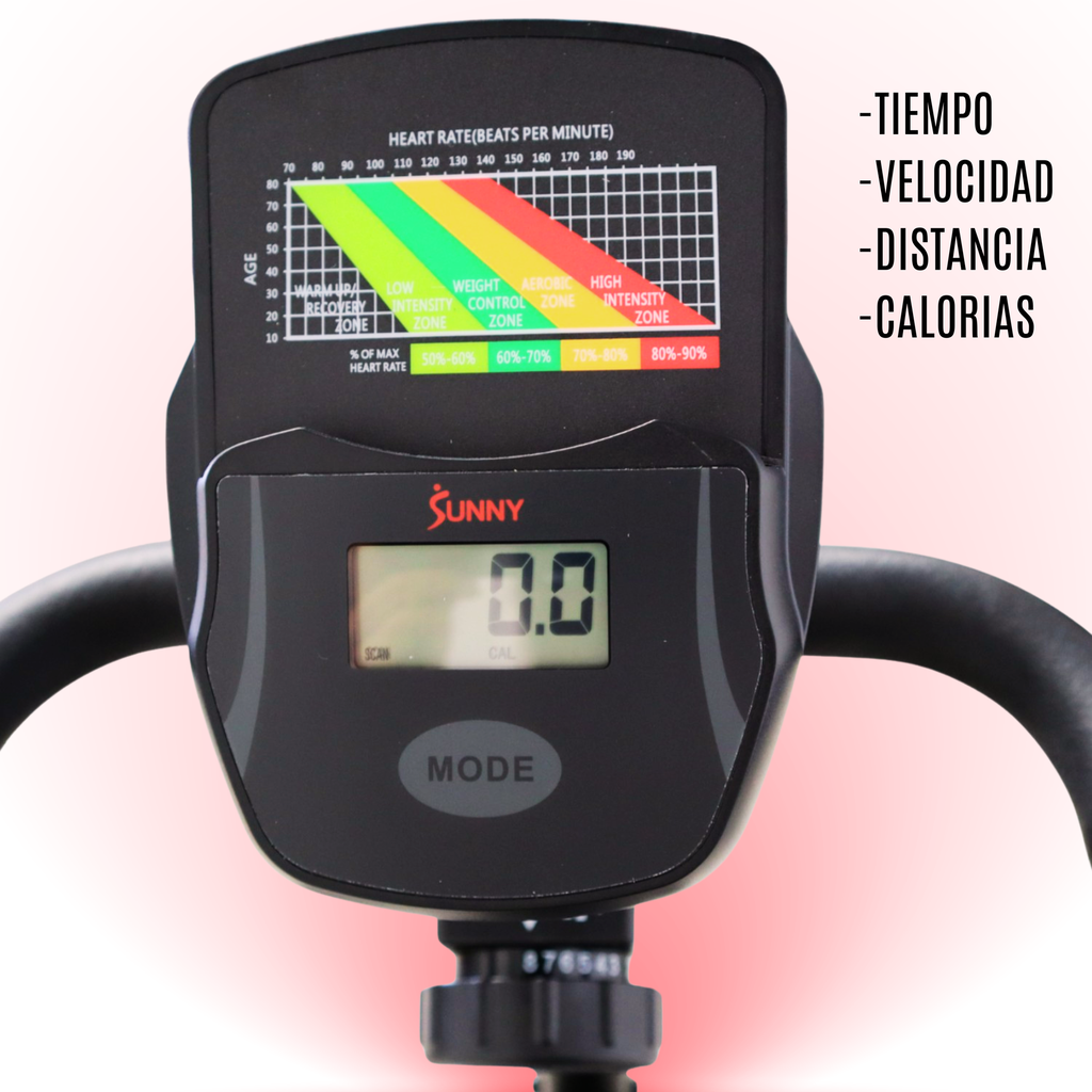  Bicicleta Recumbente Smart SF-RB4616SB Sunny Health and Fitness