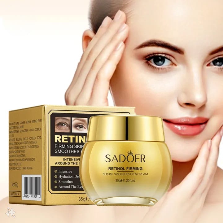 Crema Para Contorno De Ojos Con Retinol Antiojeras Y Arrugas