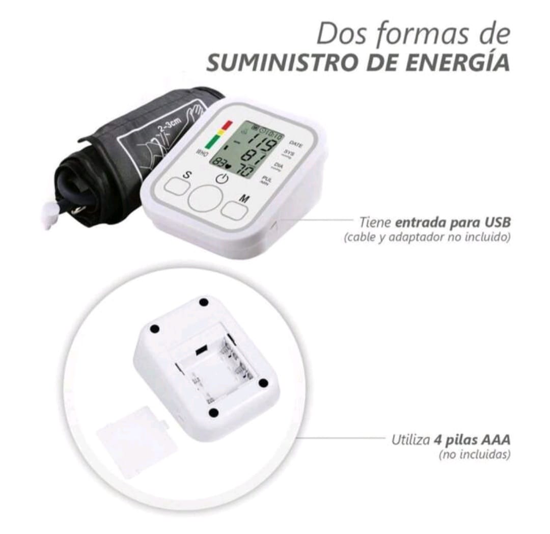 Monitor de Presión Arterial Automático Digital  
