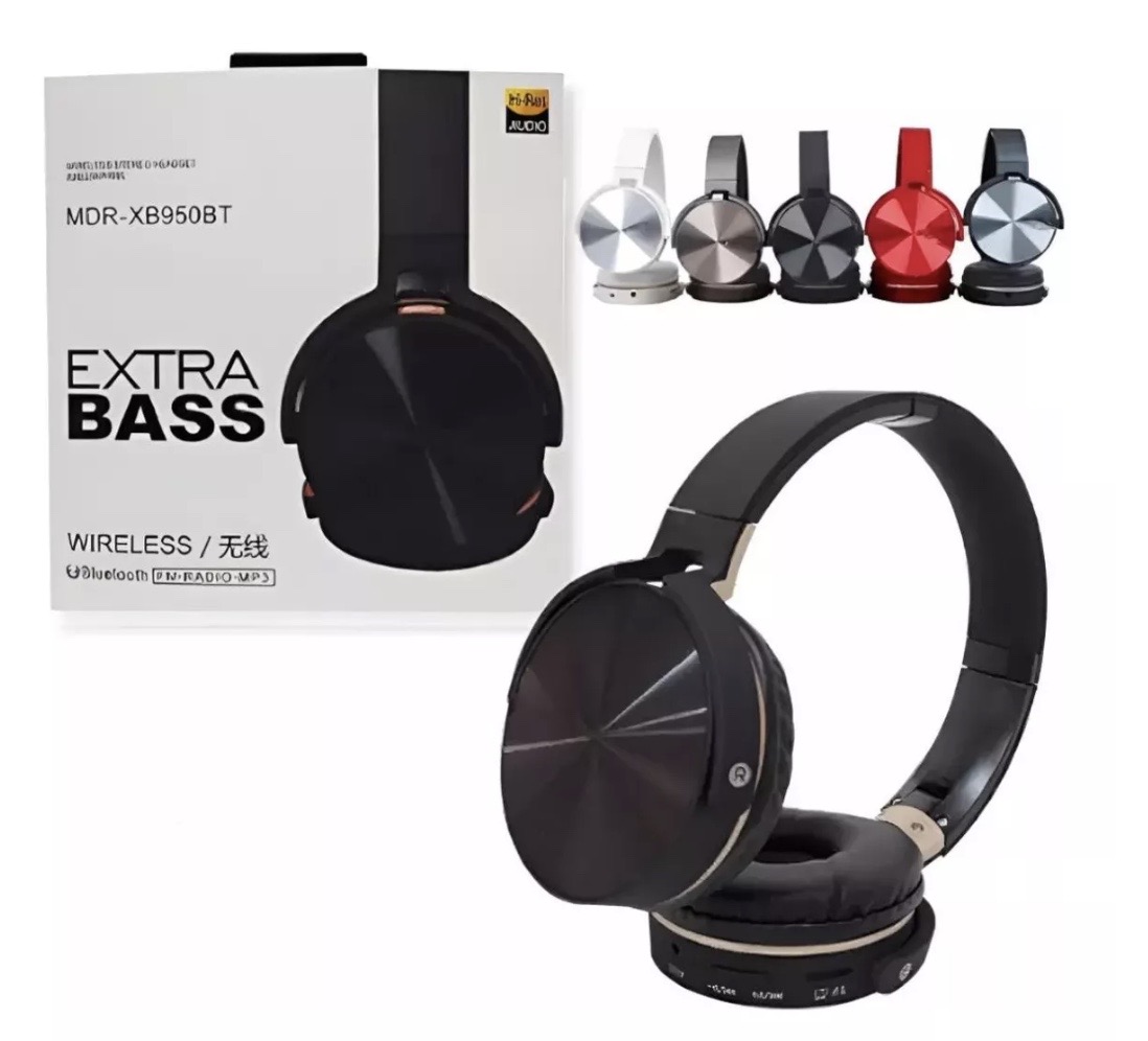 Audífonos Inalámbricos Extra Bass Diadema Wireless Bluetooth