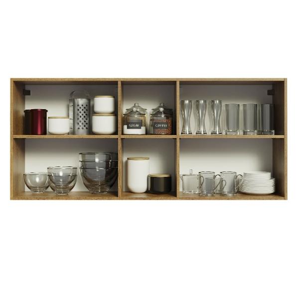 Alacena Gabinete Superior Cocina Madesa Glamy 150cm MN 01