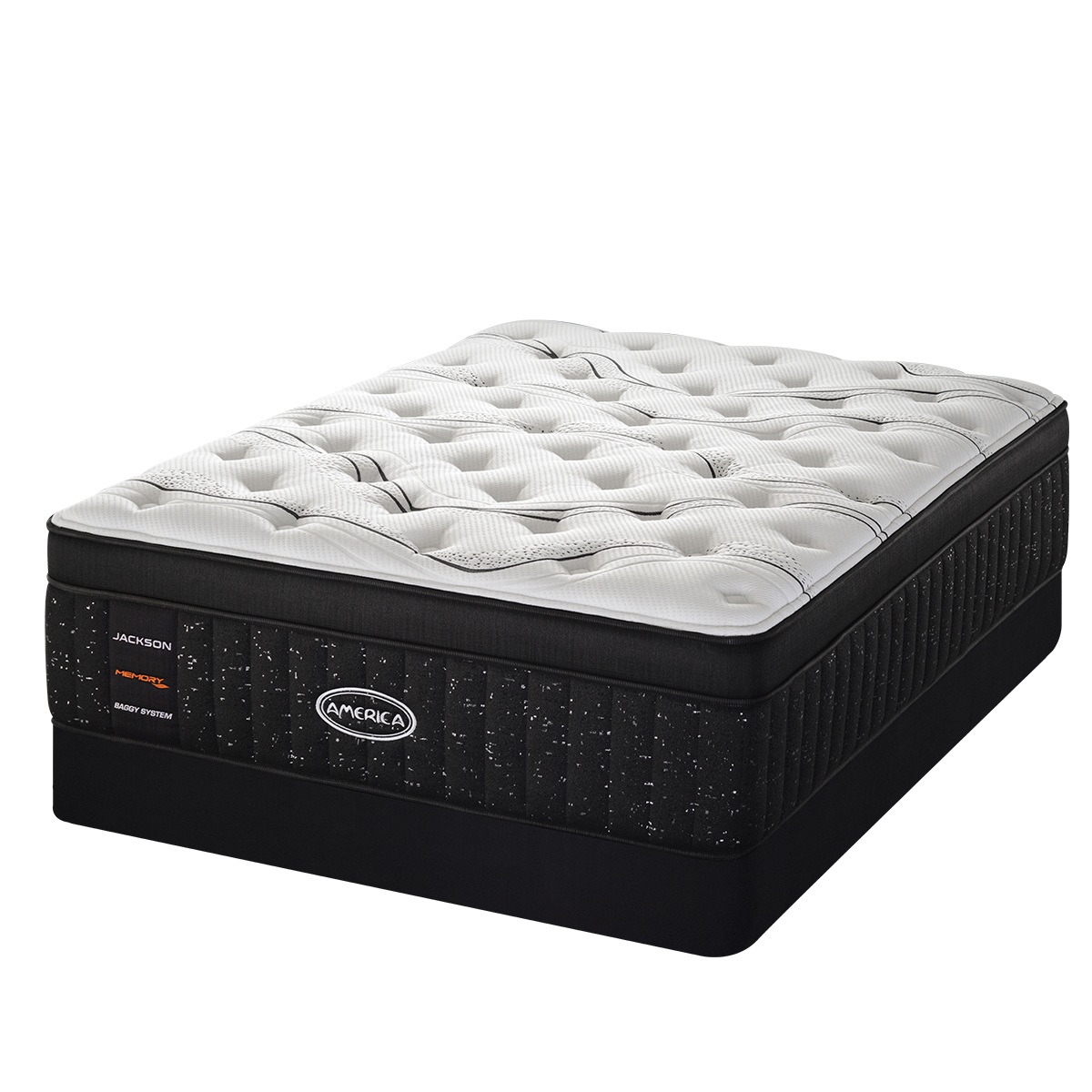 Colchón America Black Jackson - Queen Size