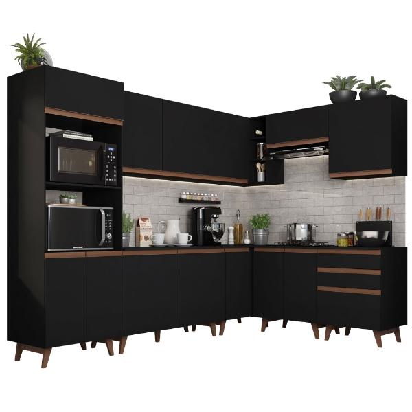Cocina Integral Completa Modular Madesa Reims 367cm NM