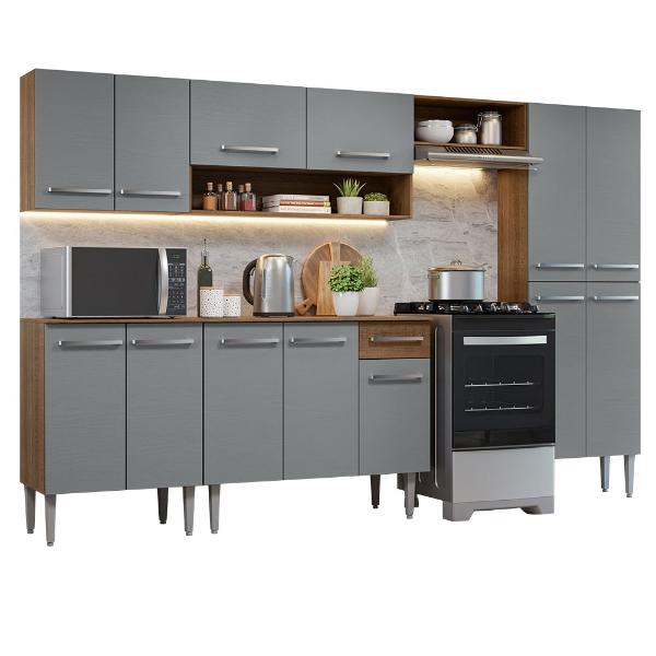 Cocina Integral Completa Modular Madesa Emilly 293cm MG 03