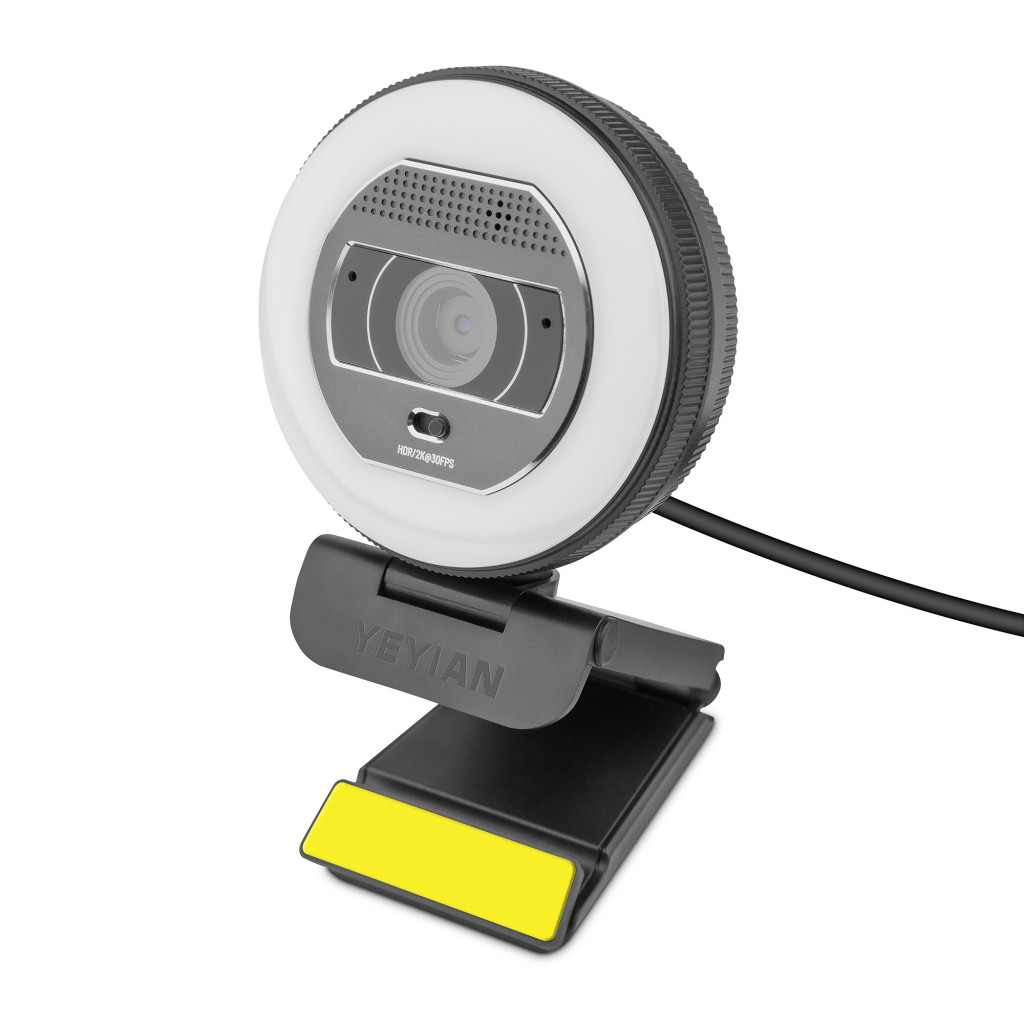 Yeyian Streaming Camera w/ surrounded light & remote control_MKT name:FlexCam