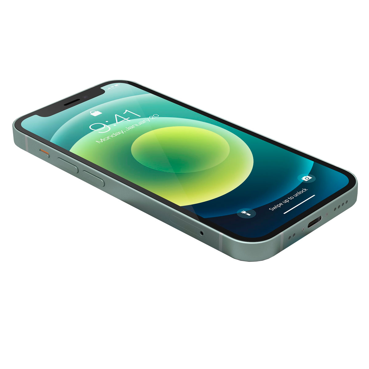 Apple iPhone 12 mini 256 Gb Verde Reacondicionado Tipo A .