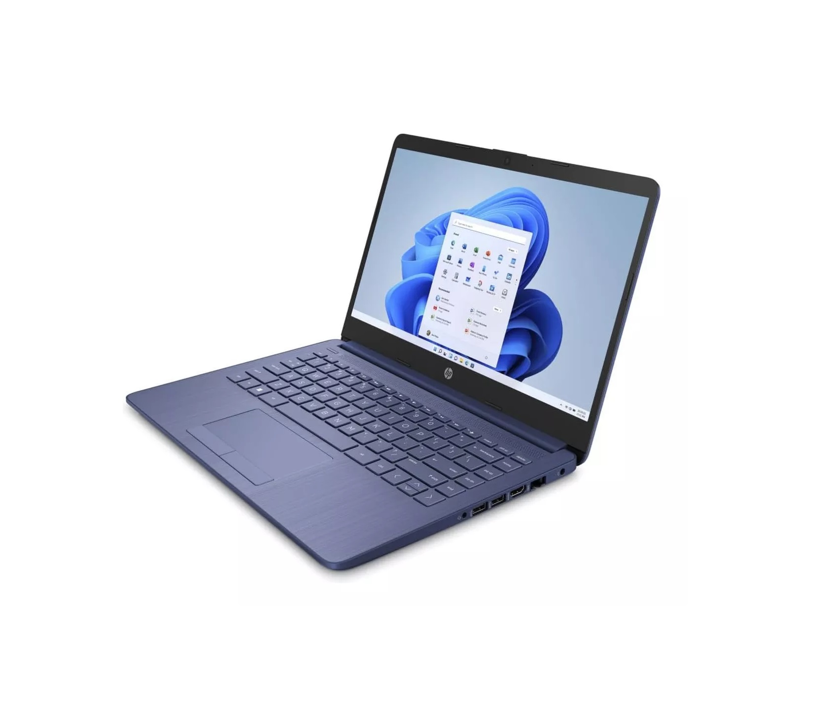 Laptop Hp Stream Pantalla 14 Pulgadas HD IPS Procesador Intel Celeron N4120 4 Gb Ram 64 Gb  Emmc WIndows 11 Home Color Azul