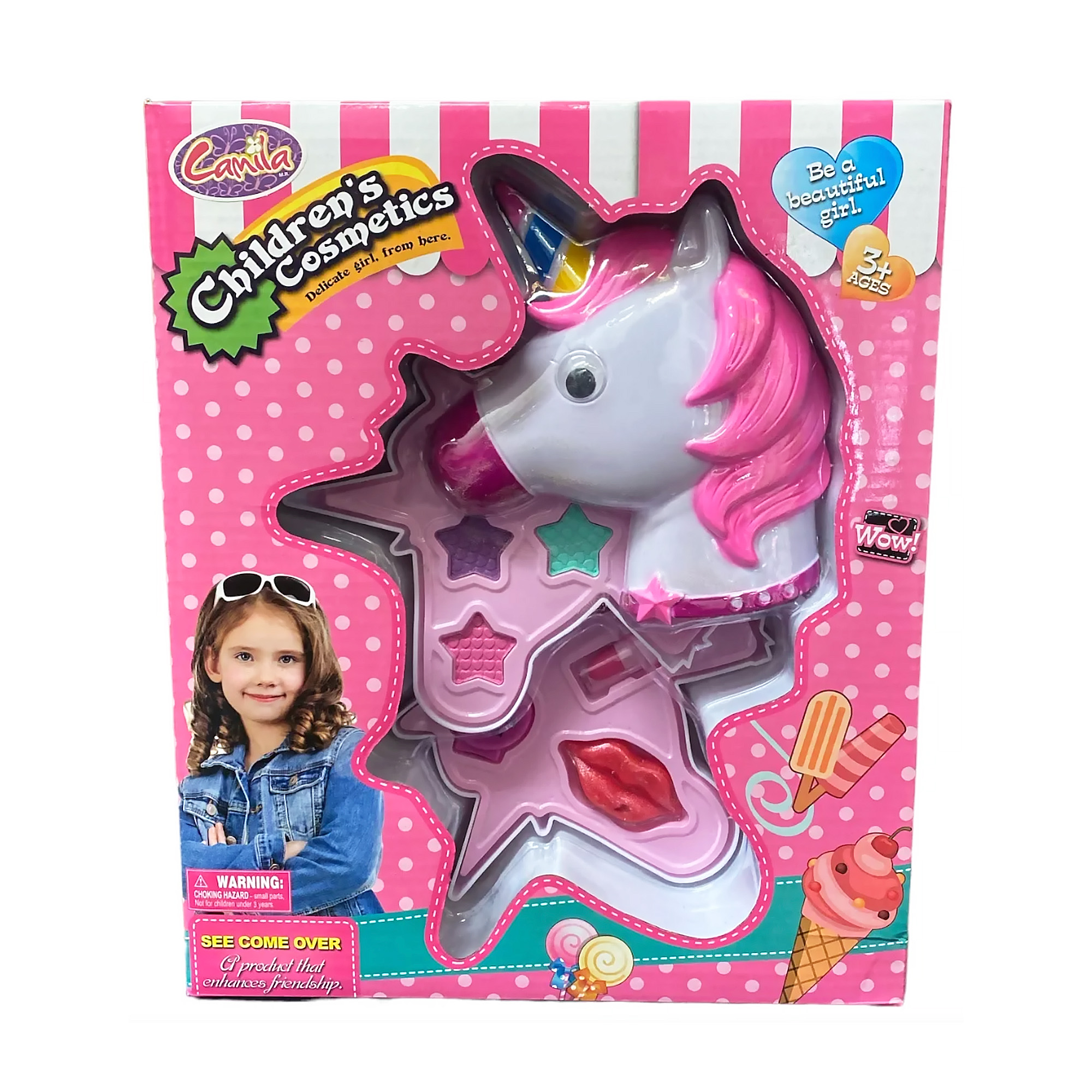Cyc Juego De Maquillaje Pintura Niña Unicornio Juguete
