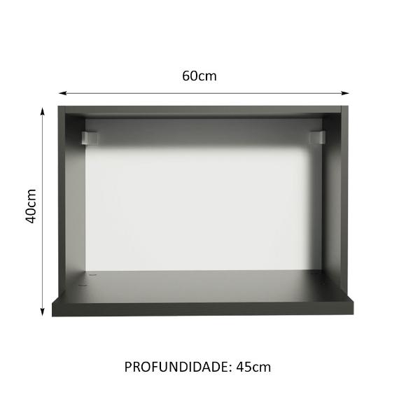 Mueble de Cocina Para Horno Madesa Reims, Lux, Glamy 60cm N