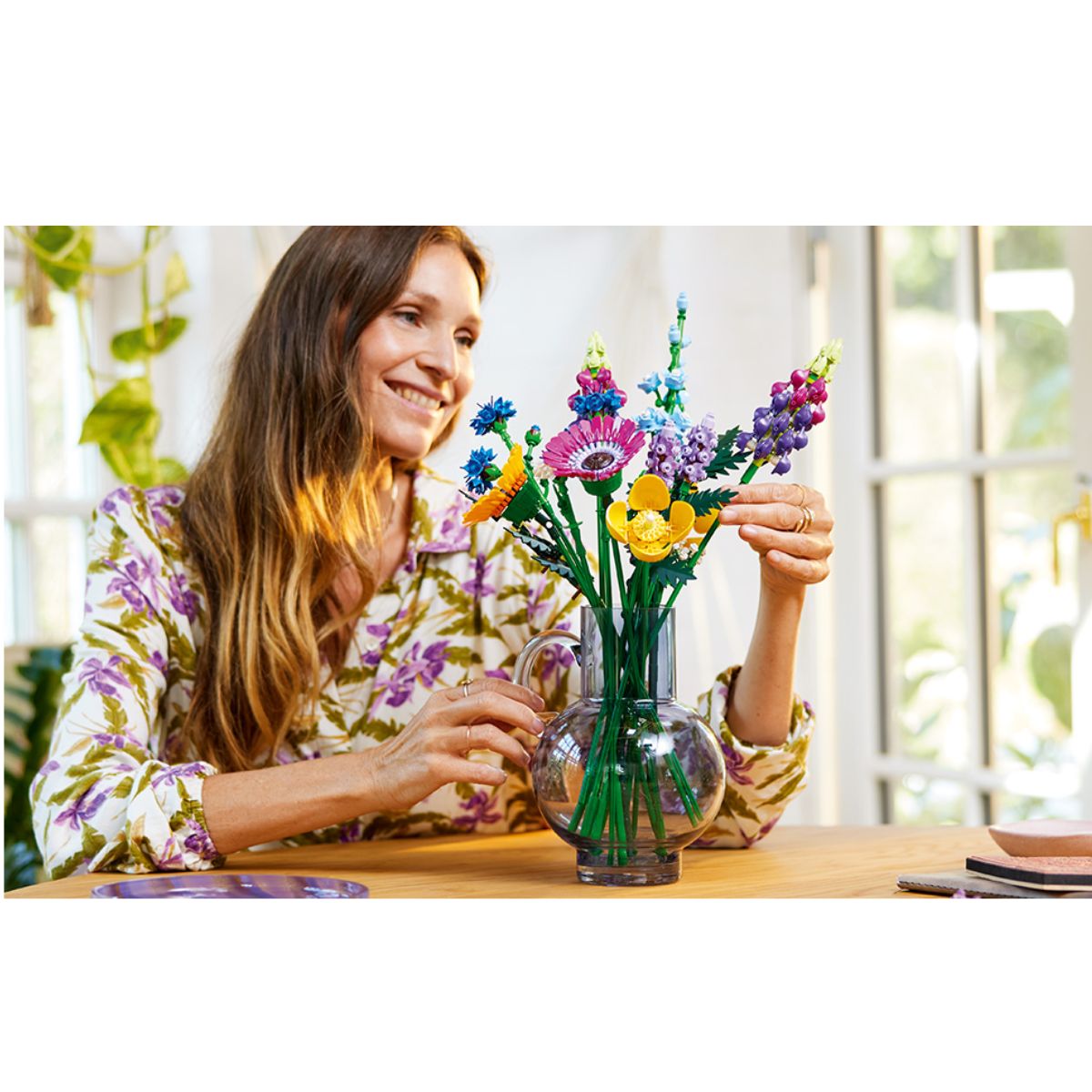 Set de Construcción Lego Wildflower Bouquet 10313 o 10280 Flores Silvestres