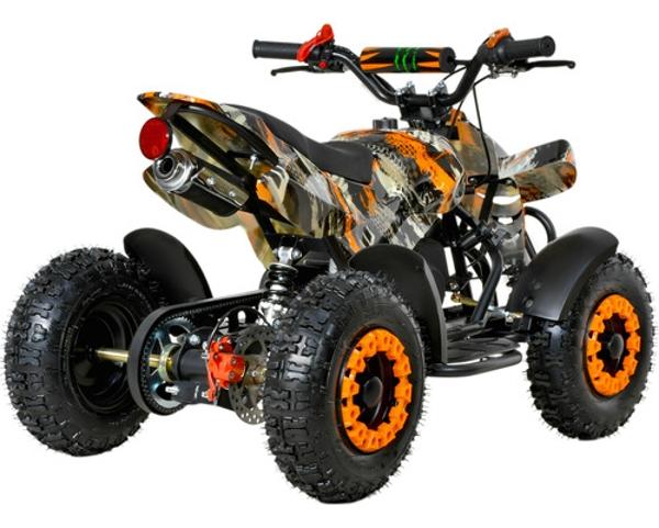 Cuatrimoto Motor A Gasolina 49cc Niños Montable Atv 45km/h Little Monkey