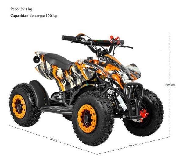 Cuatrimoto Motor A Gasolina 49cc Niños Montable Atv 45km/h Little Monkey