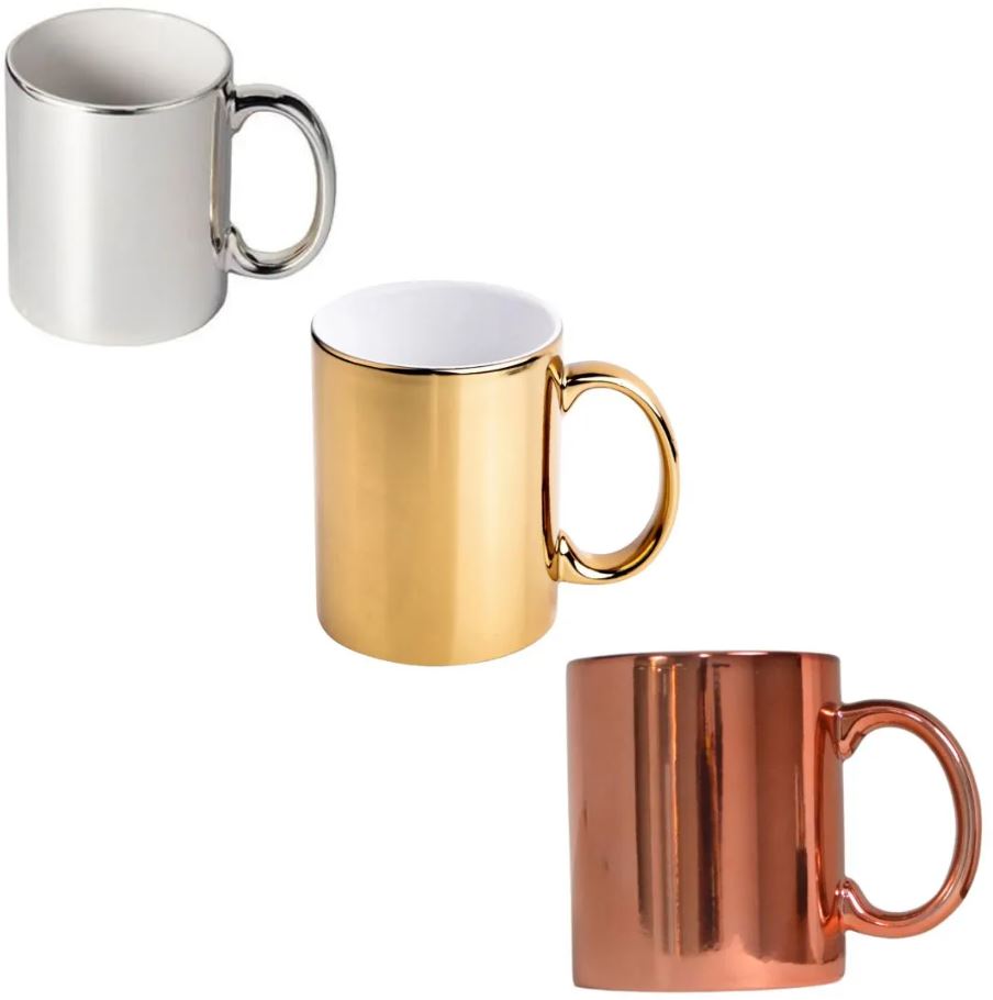 Muestrario para sublimación 36pz de tazas tipo espejo 11oz