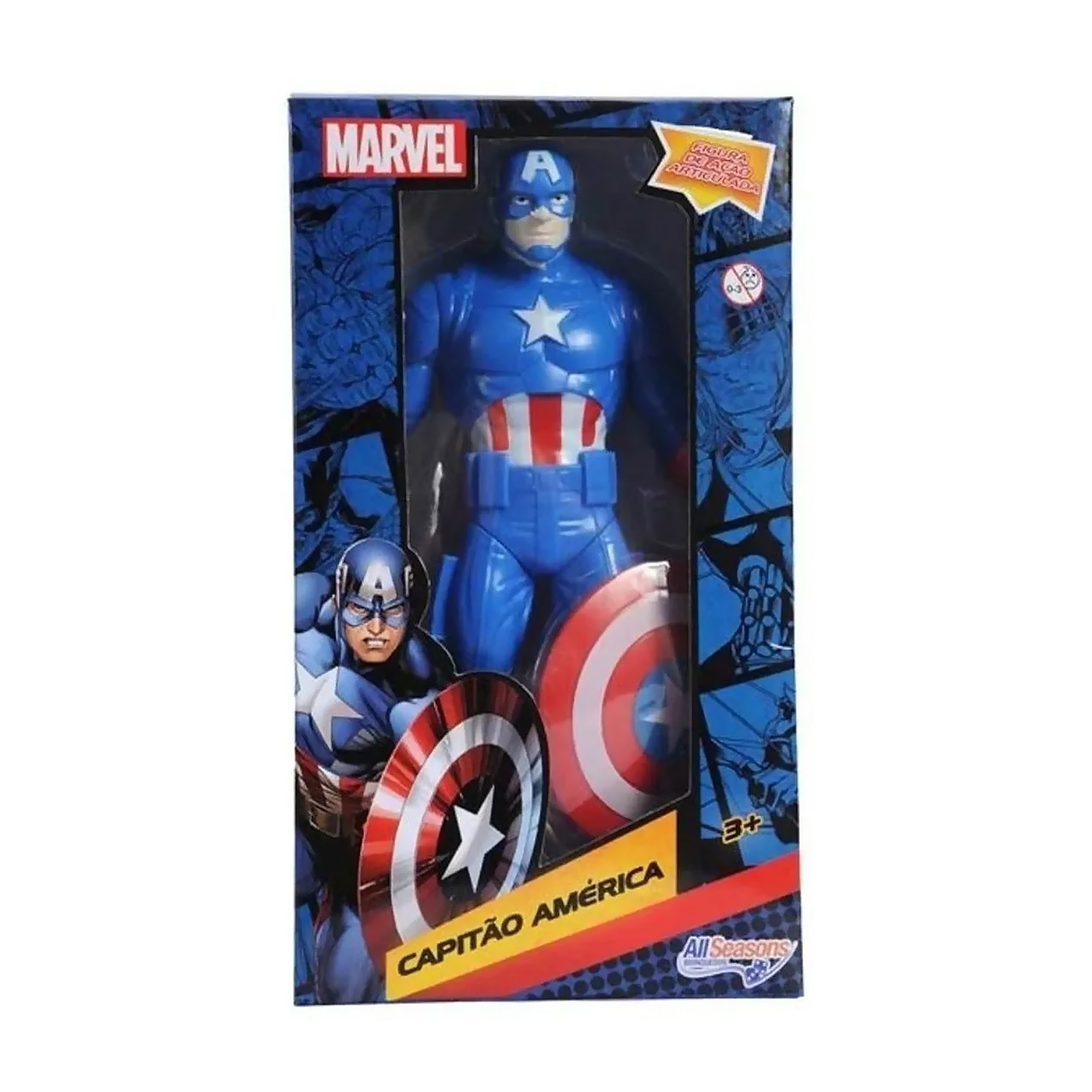 Capitán América, Figura Articulada De Los Avengers 