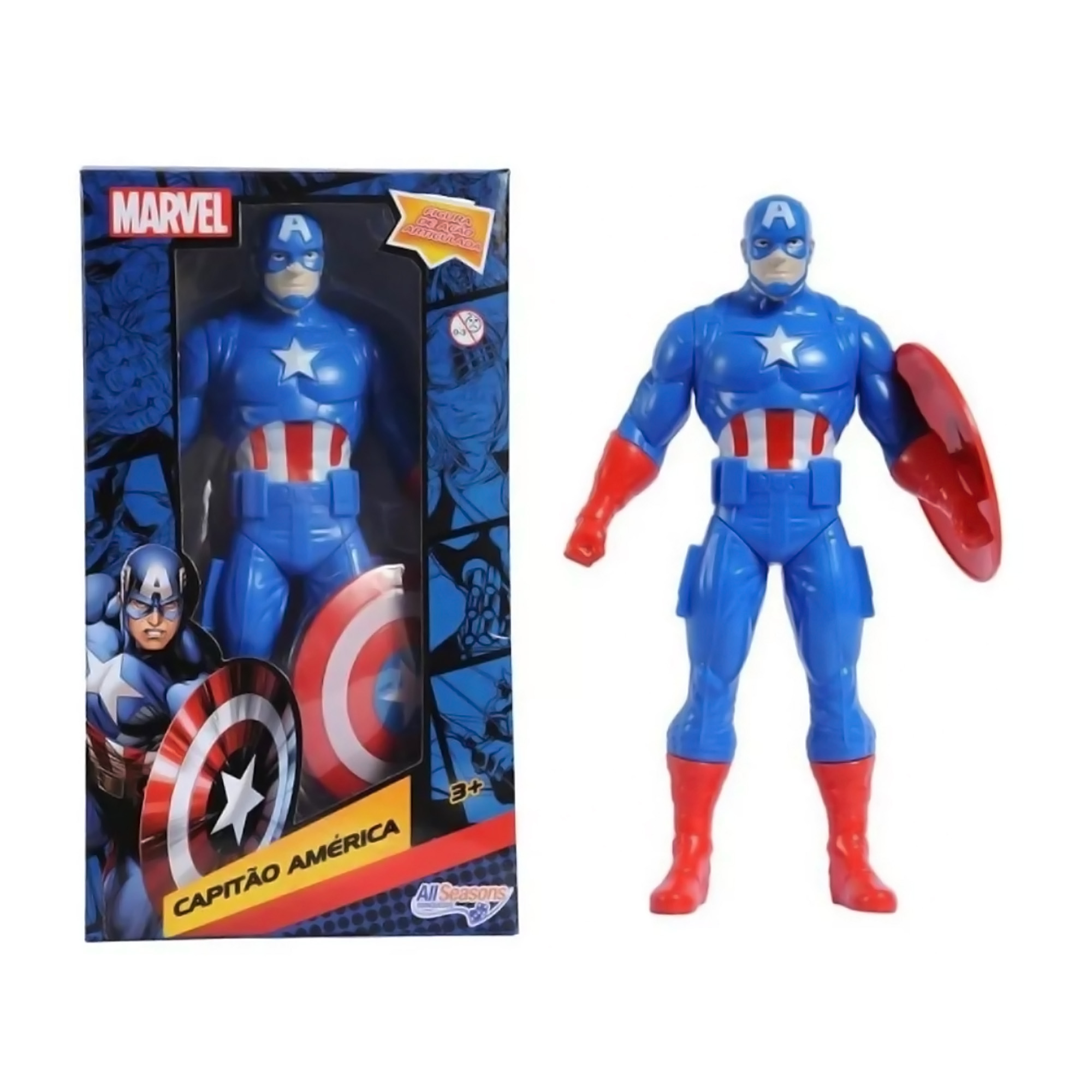 Capitán América, Figura Articulada De Los Avengers 