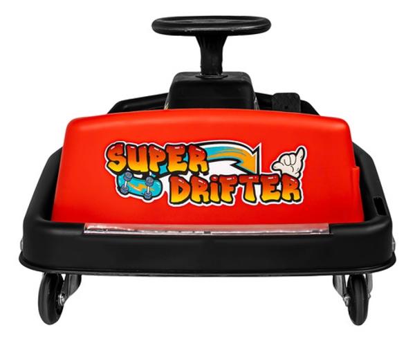 Drifter Crazy Kart Carrito Chocón Montable Electrico E-Be