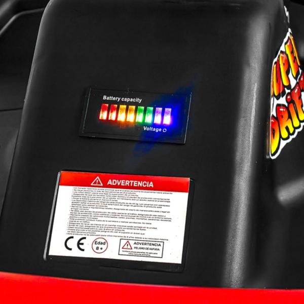 Drifter Crazy Kart Carrito Chocón Montable Electrico E-Be