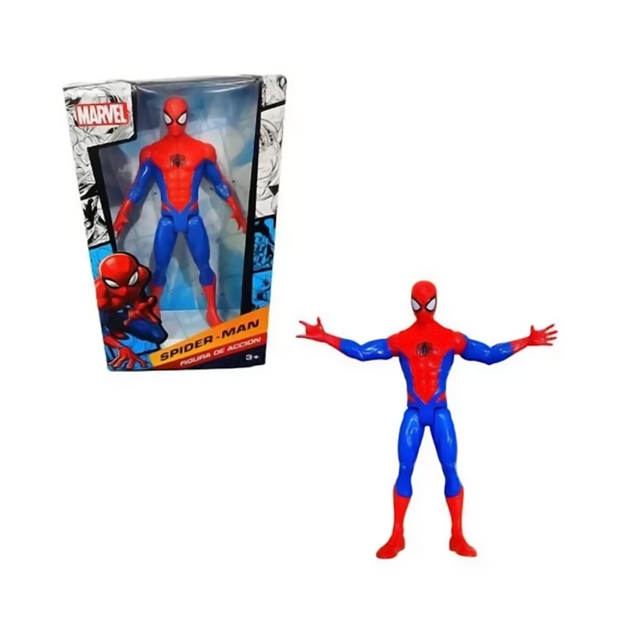 Spiderman Hombre Araña 22cm Articulado Figura Accion