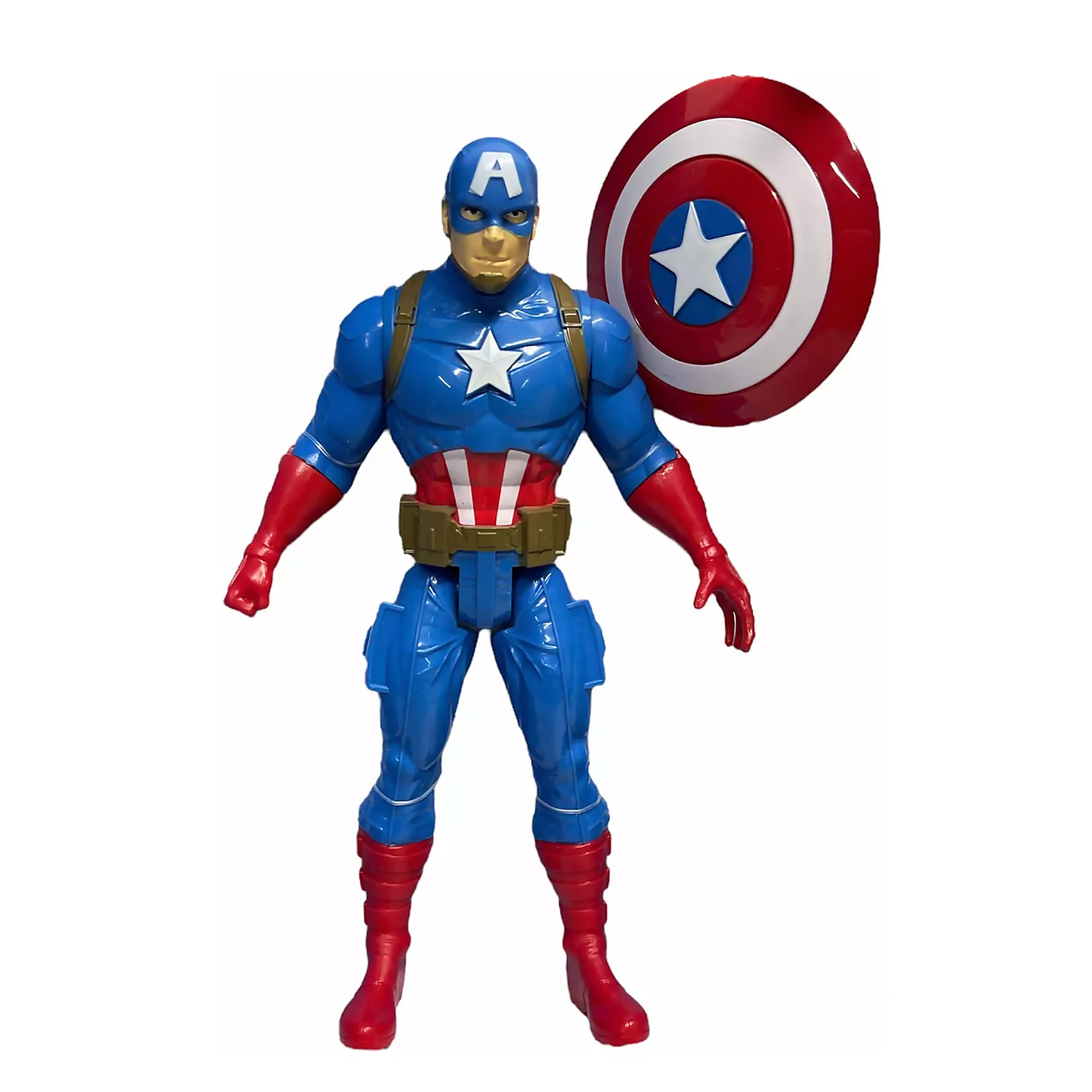 Figura De Acción Marvel Capitan América Juguete De Colección