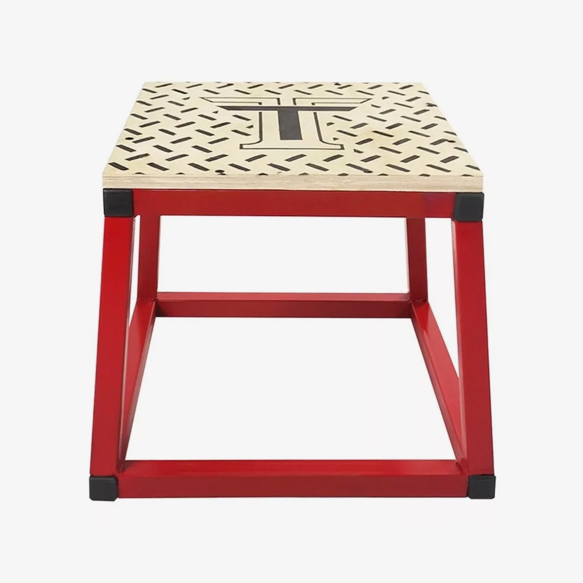 Banco Pliometrico Crossfit Uso Rudo 30cm Reforzado Rojo