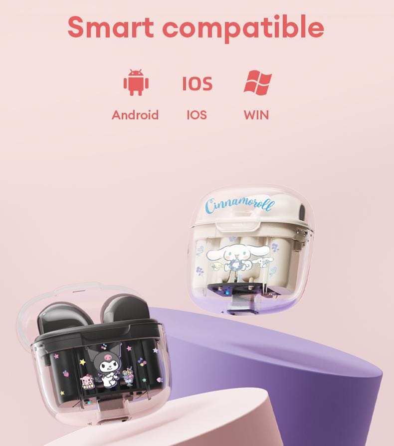 Audifonos Bluetooth Sanrio Hello Kitty Tws