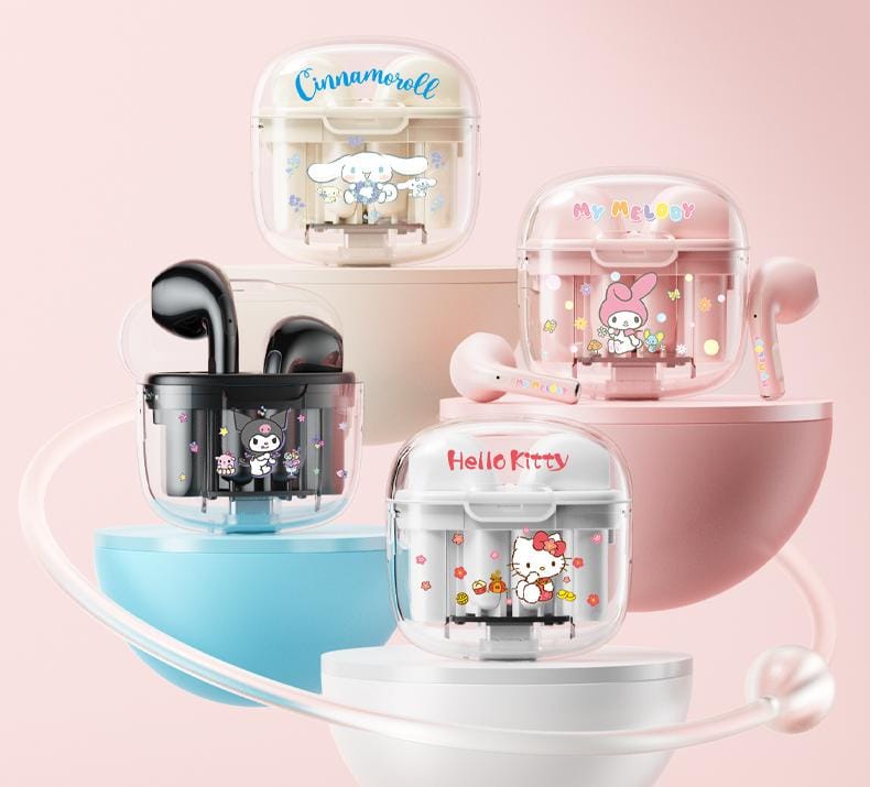 Audifonos Bluetooth Sanrio Hello Kitty Tws