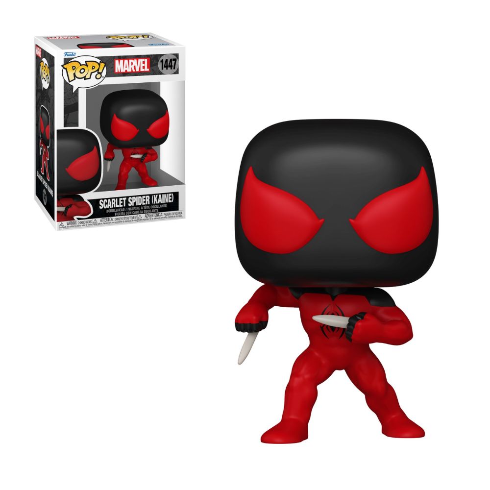 Scarlet Spider Kaine 1447 Funko Pop Marvel SpiderMan Comics 