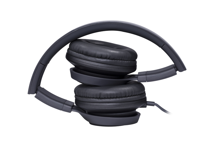 Audifonos Acteck Acteck On-Ear Con Micrófono Metalicos Gris MB-02012