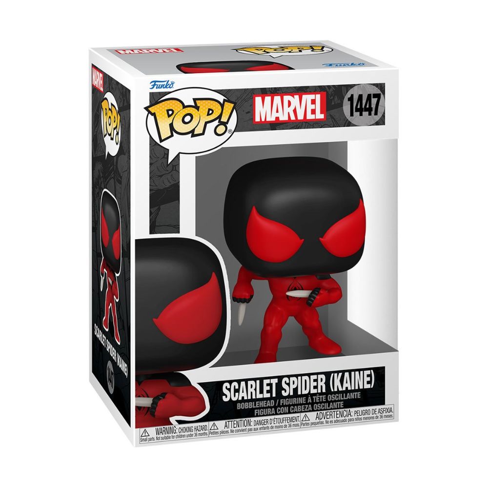 Scarlet Spider Kaine 1447 Funko Pop Marvel SpiderMan Comics 