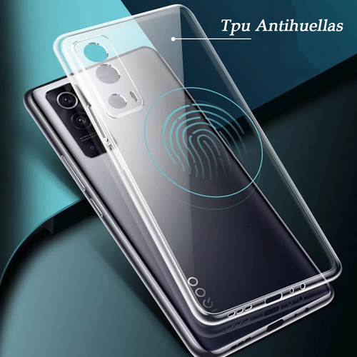 Funda Para Vivo Y33/ Y52/ Y53ss/ Y72 Hybrid Clear Reforzada