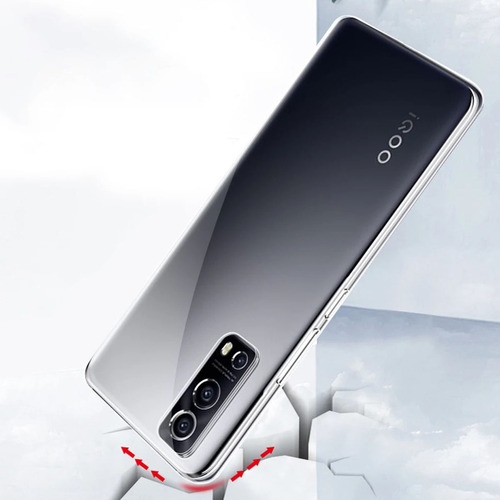 Funda Para Vivo Y33/ Y52/ Y53ss/ Y72 Hybrid Clear Reforzada