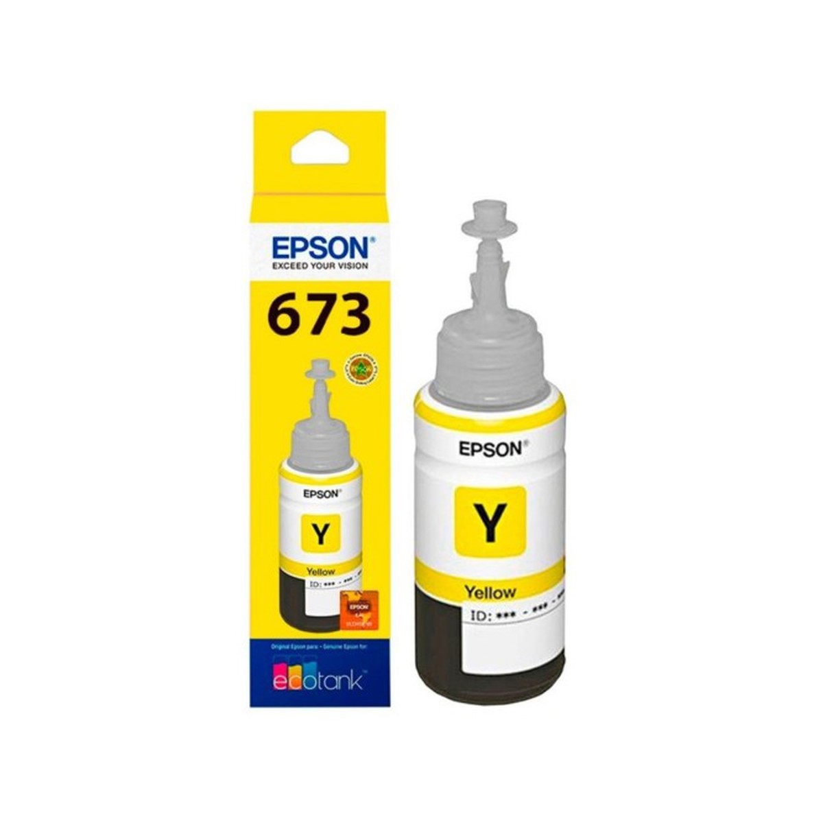 Cartucho epson modelo 673 amarillo, para l800, l1800 , l805