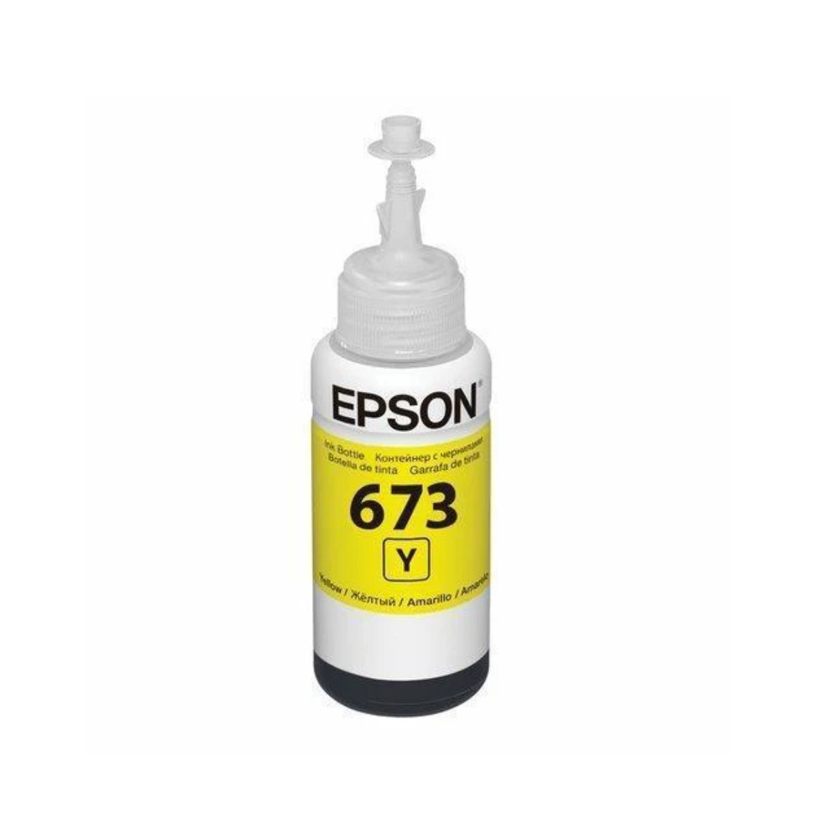 Cartucho epson modelo 673 amarillo, para l800, l1800 , l805