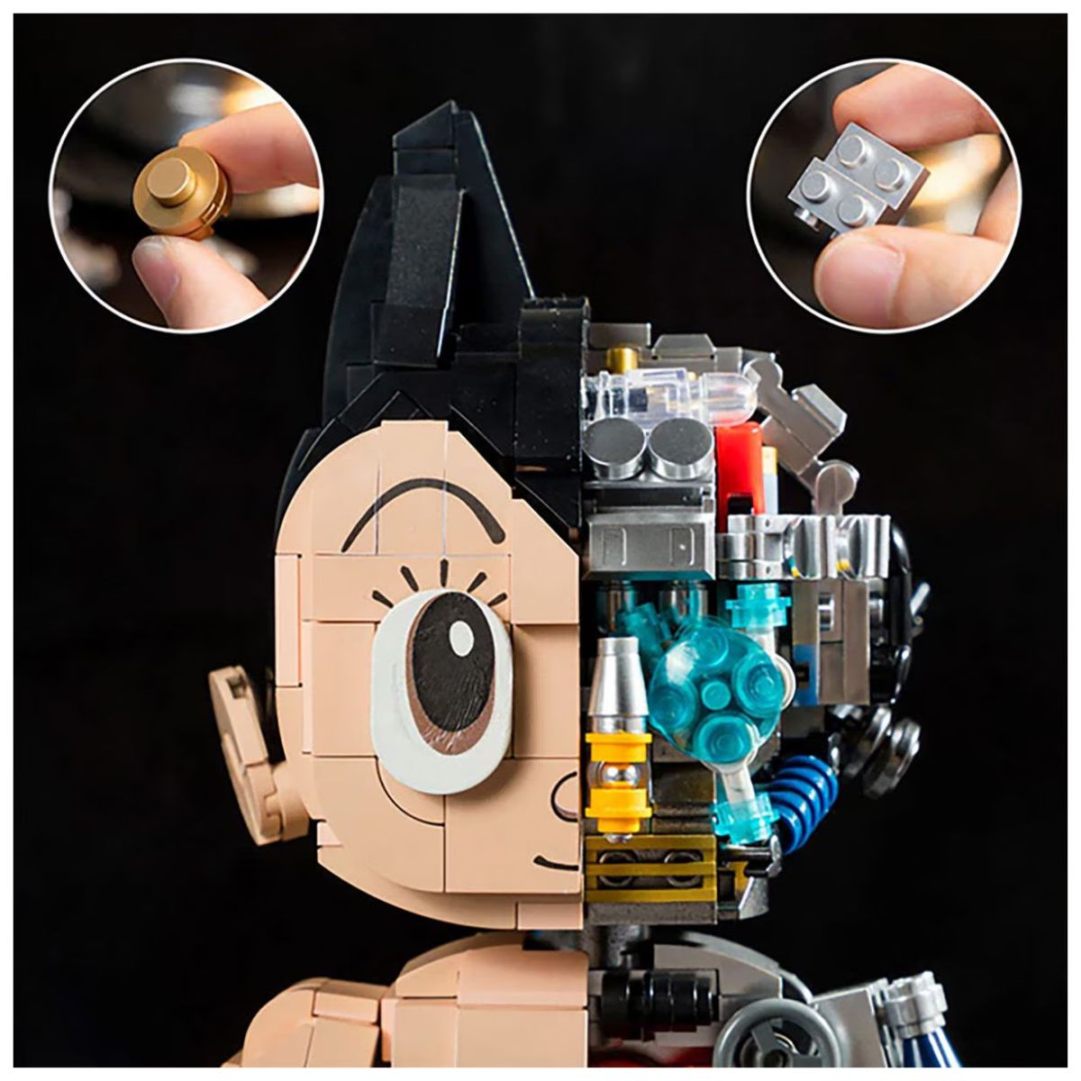 Set de Construcción ASTRO BOY Pure Mind Armable 1258 Piezas Doble Vista
