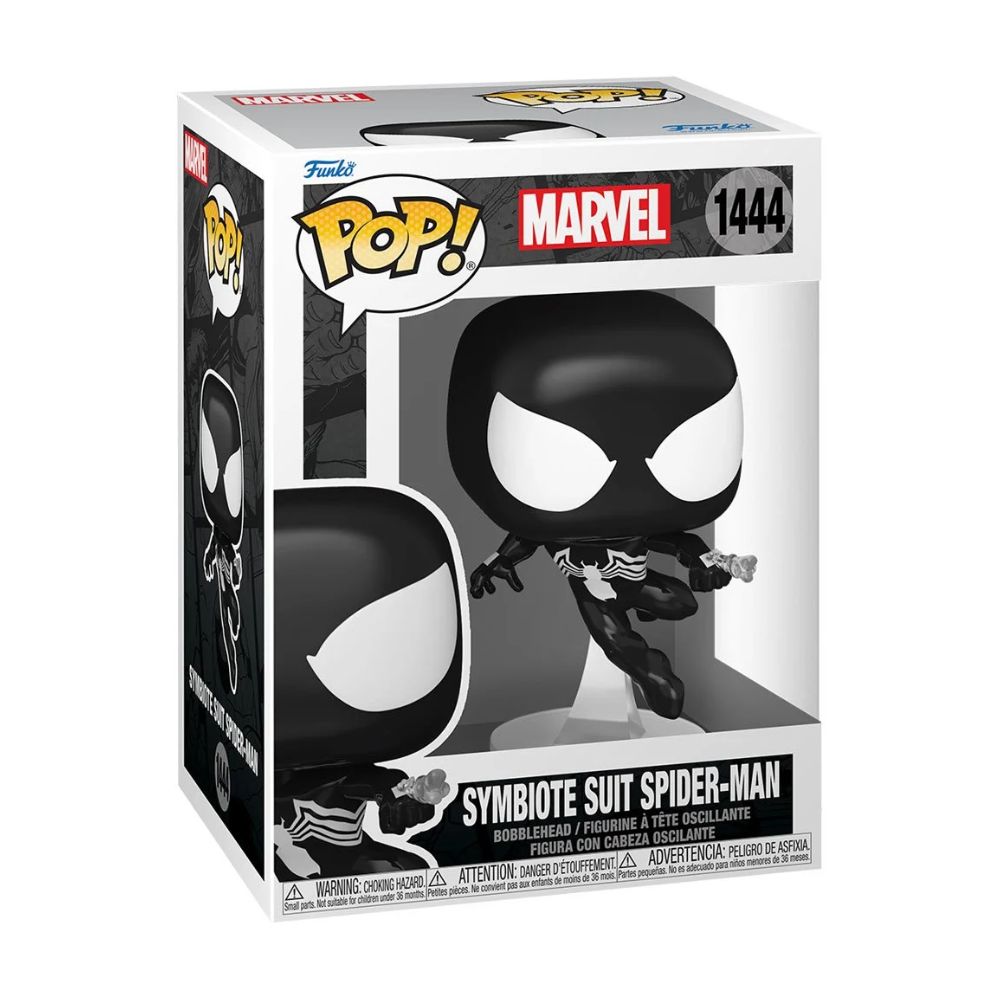 Symbiote SpiderMan 1444 Funko Pop Marvel SpiderMan Comics 
