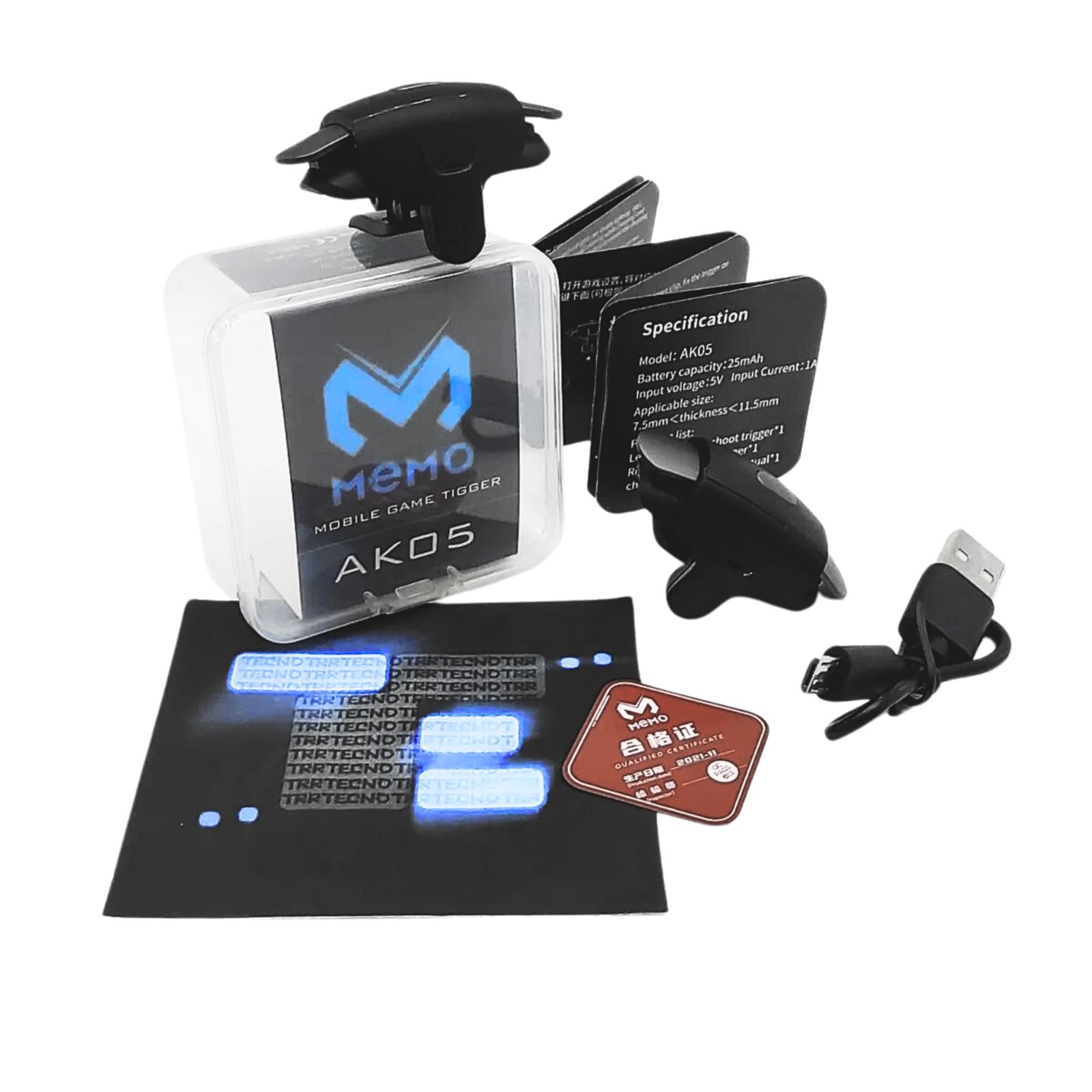 MEMO AK05 Gatillos para Movil Celular de Juegos PUBG