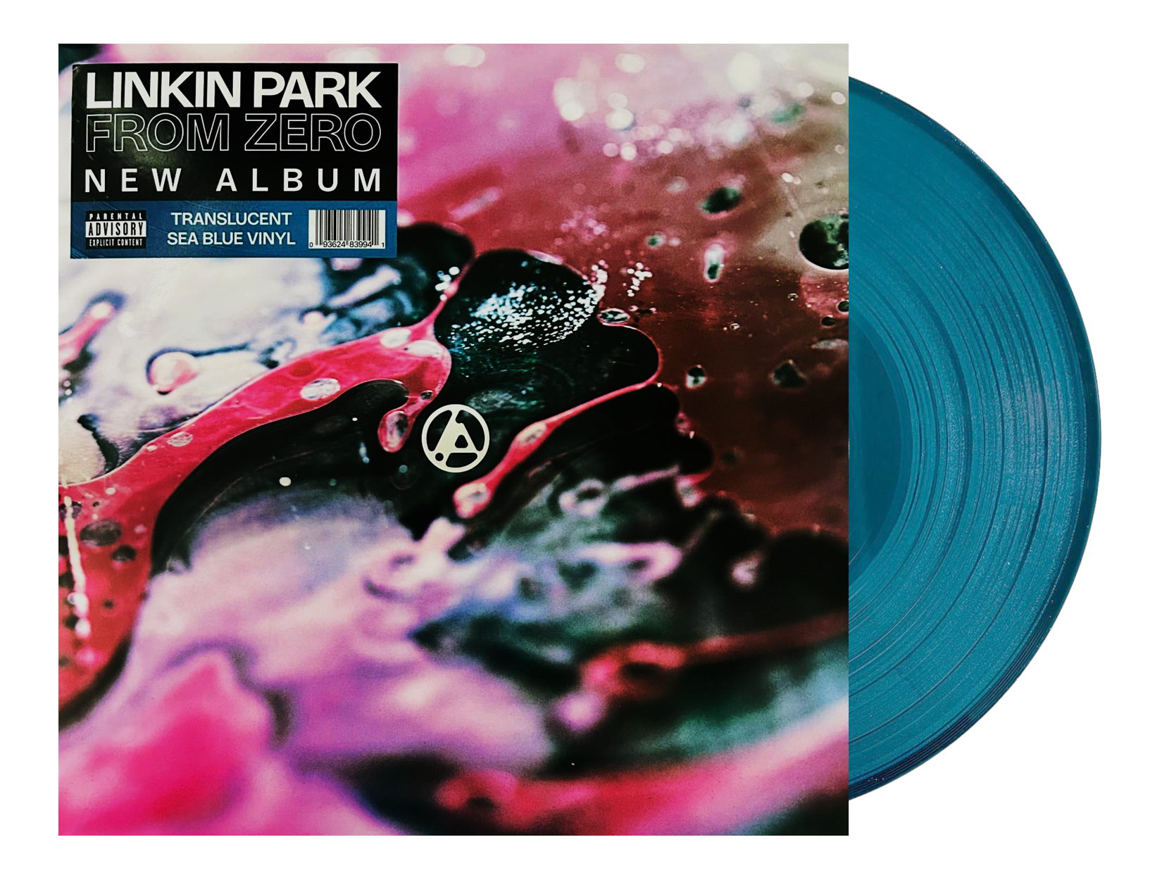 Linkin Park From Zero Sea Blue Azul Lp Vinyl