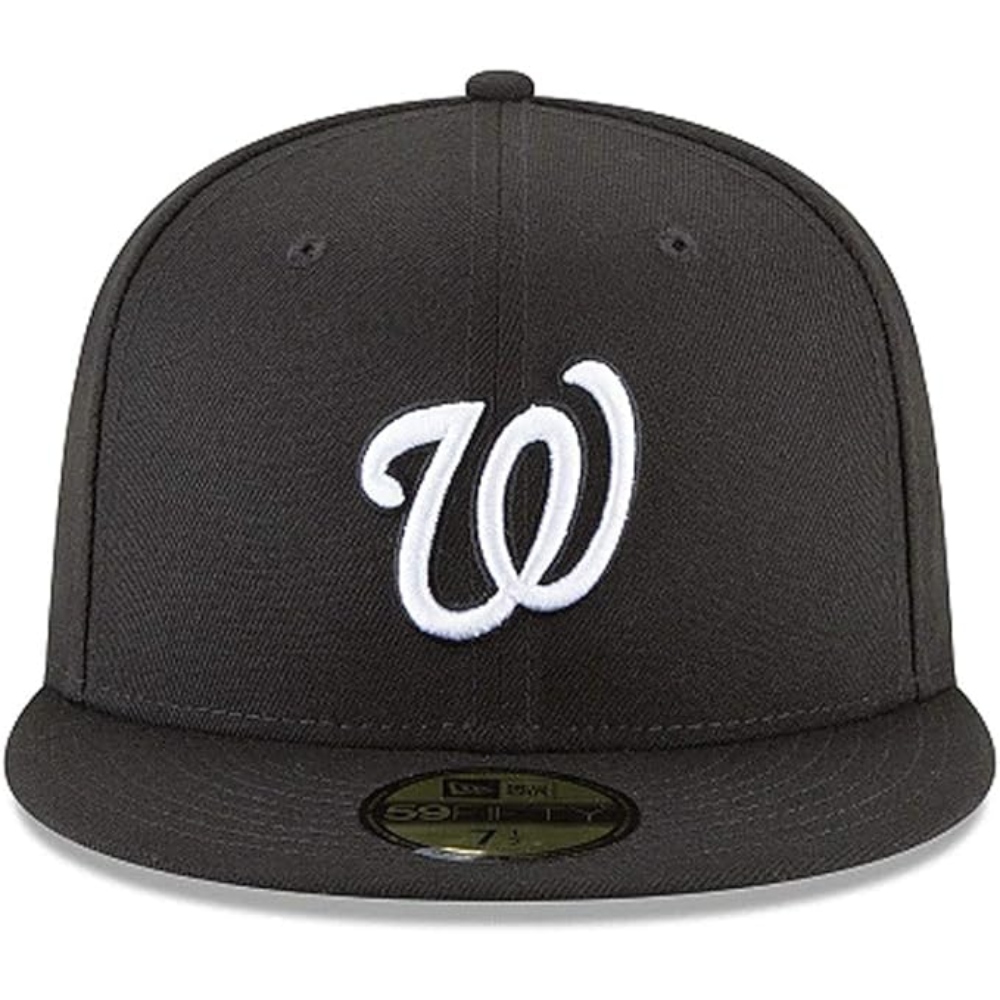 Gorra New Era 59Fifty Washington Nationals Negro Talla 7 1/2 11591091