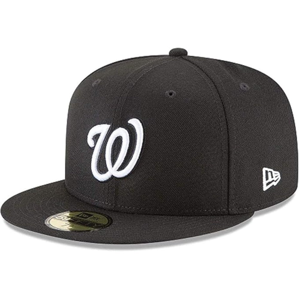 Gorra New Era 59Fifty Washington Nationals Negro Talla 7 1/2 11591091