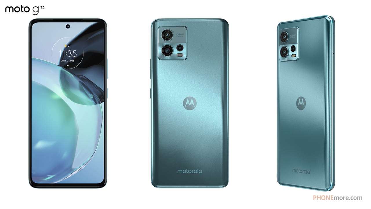 Motorola G72 5G 256Gb 8Ram Dual Sim Color Azul Nuevo Desbloqueado