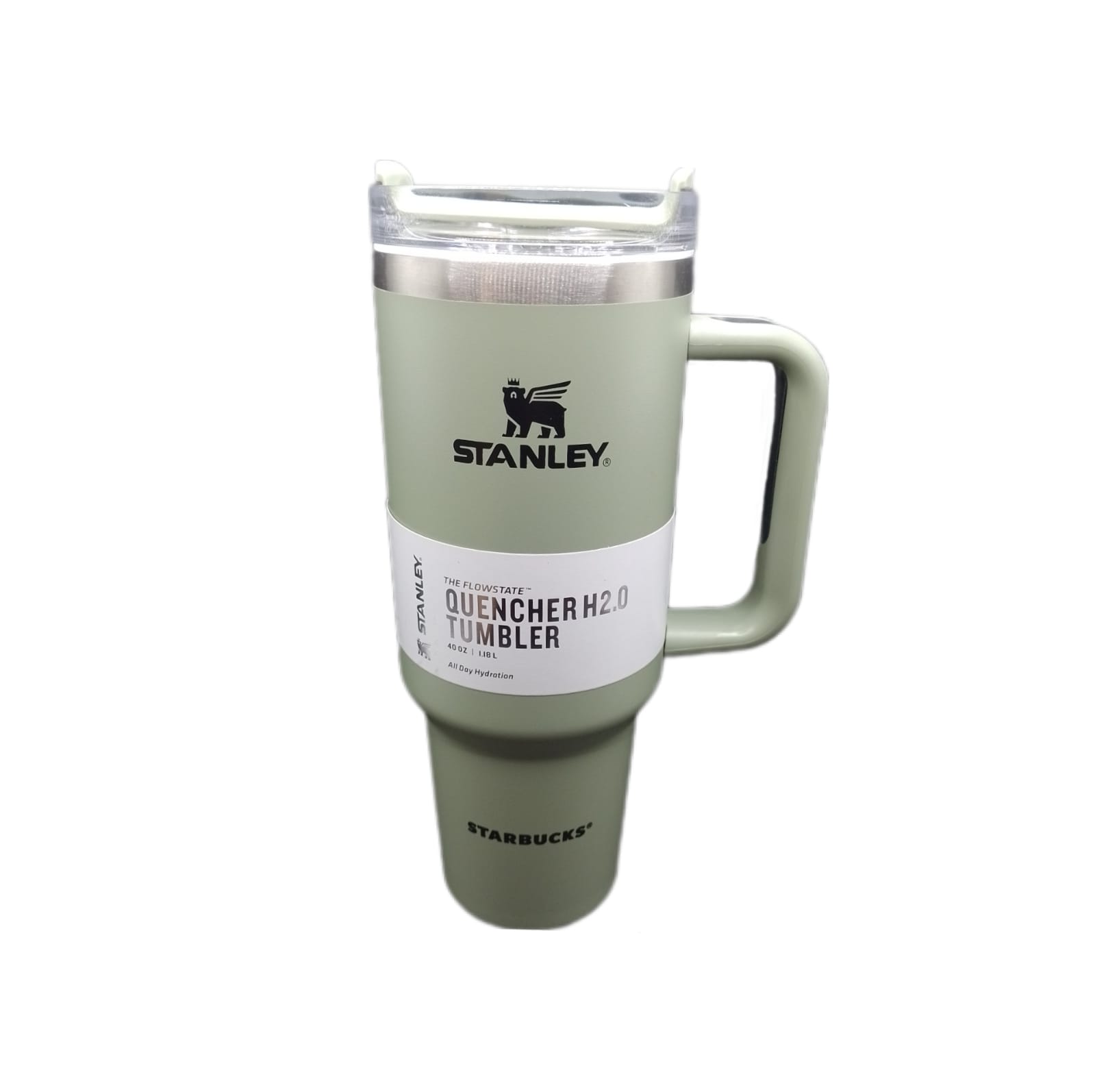 Vaso Termo Liso Color Verde Suculenta 1.19L Stanley Flowstate Tumbler 40oz