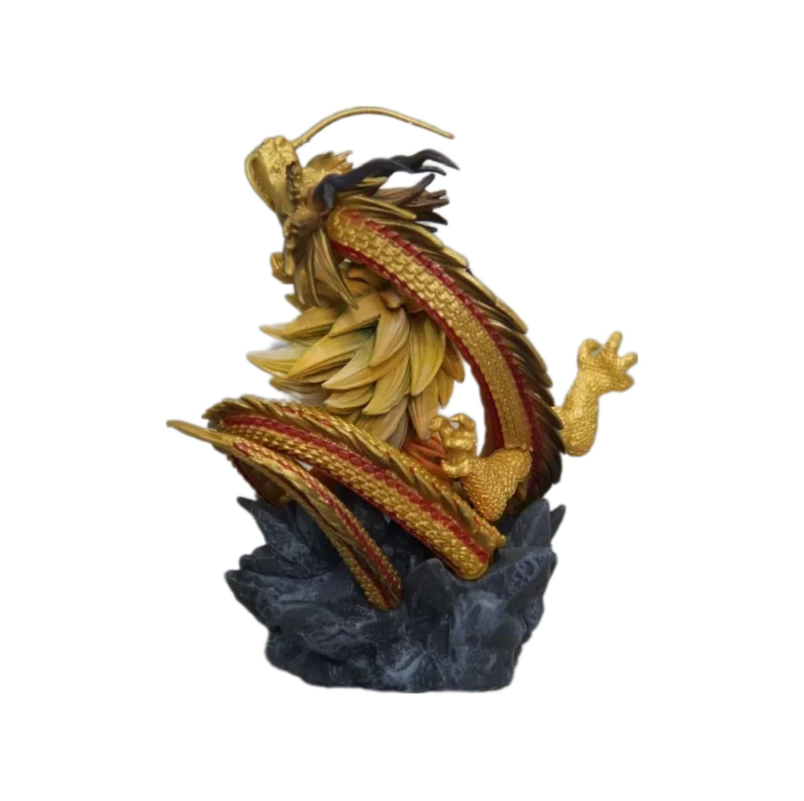 Figura de Colección Goku con Puño de Dragón Dorado
