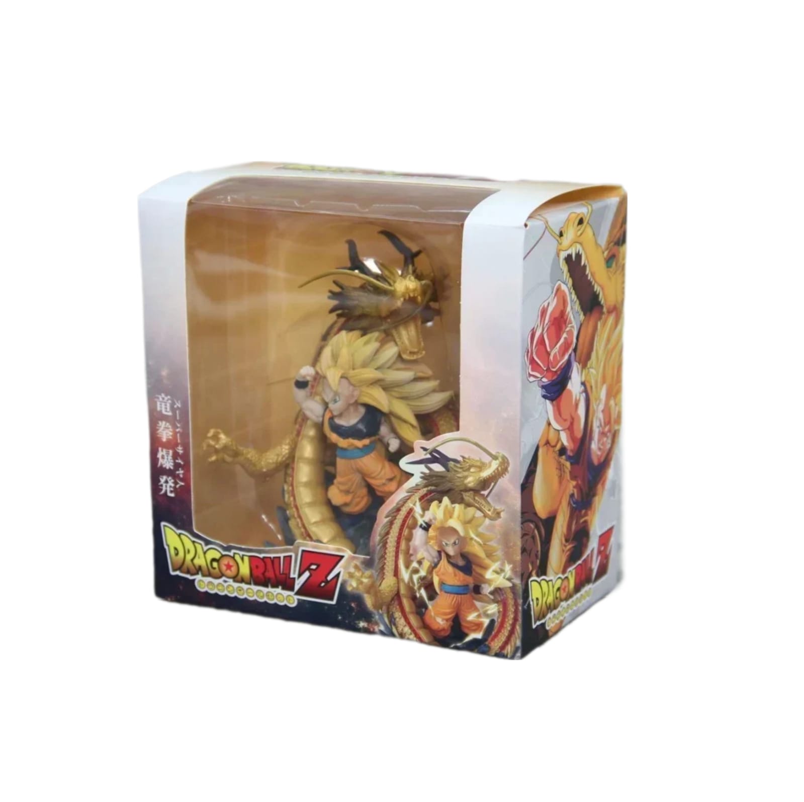 Figura de Colección Goku con Puño de Dragón Dorado